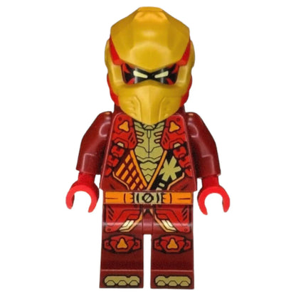 LEGO Ninjago Minifigur Kai mit Waffe und Drachen - njo0925