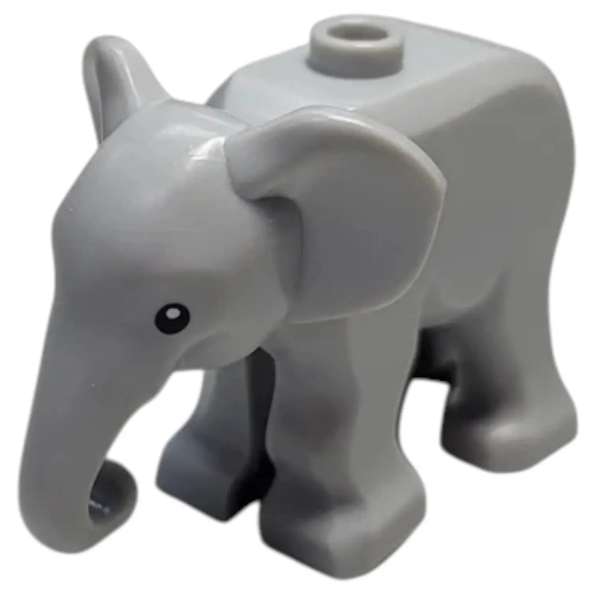 LEGO Zubehör Tiere Elefantenbaby - Hellgrau