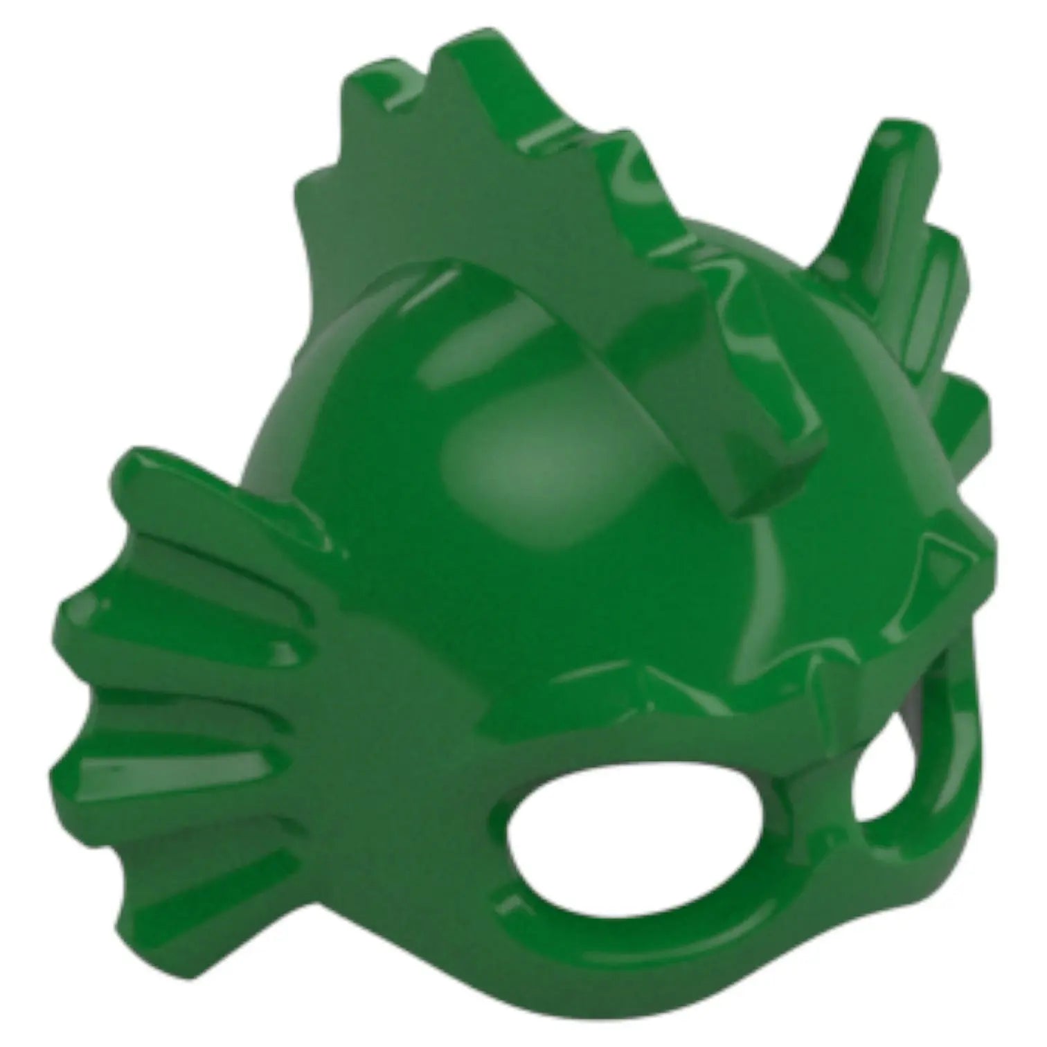 LEGO Zubehör Helm Sumpfmonster mit Flossen - Grün - 10227 Spiele Pirat