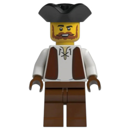 LEGO Piraten Minifigur Eigenkreation Bram Schwarzbart