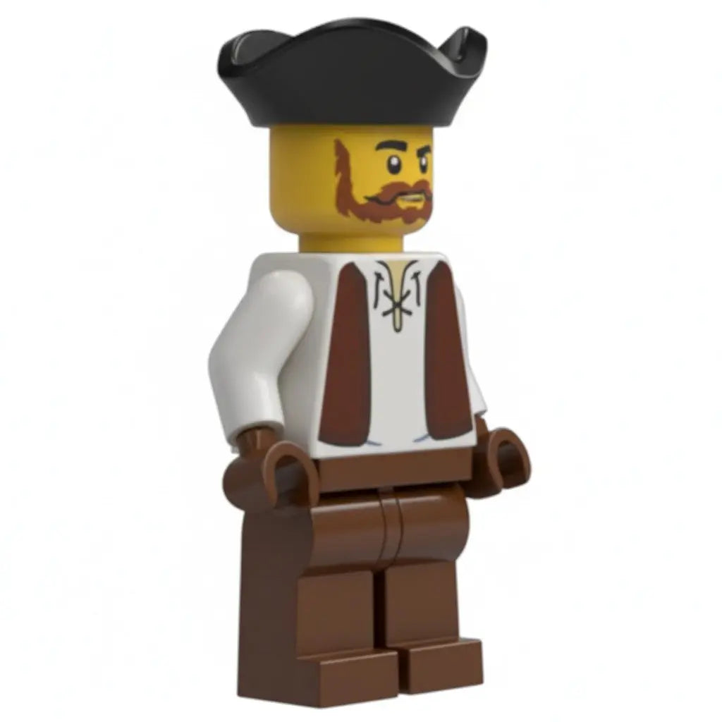 LEGO Piraten Minifigur Eigenkreation Bram Schwarzbart