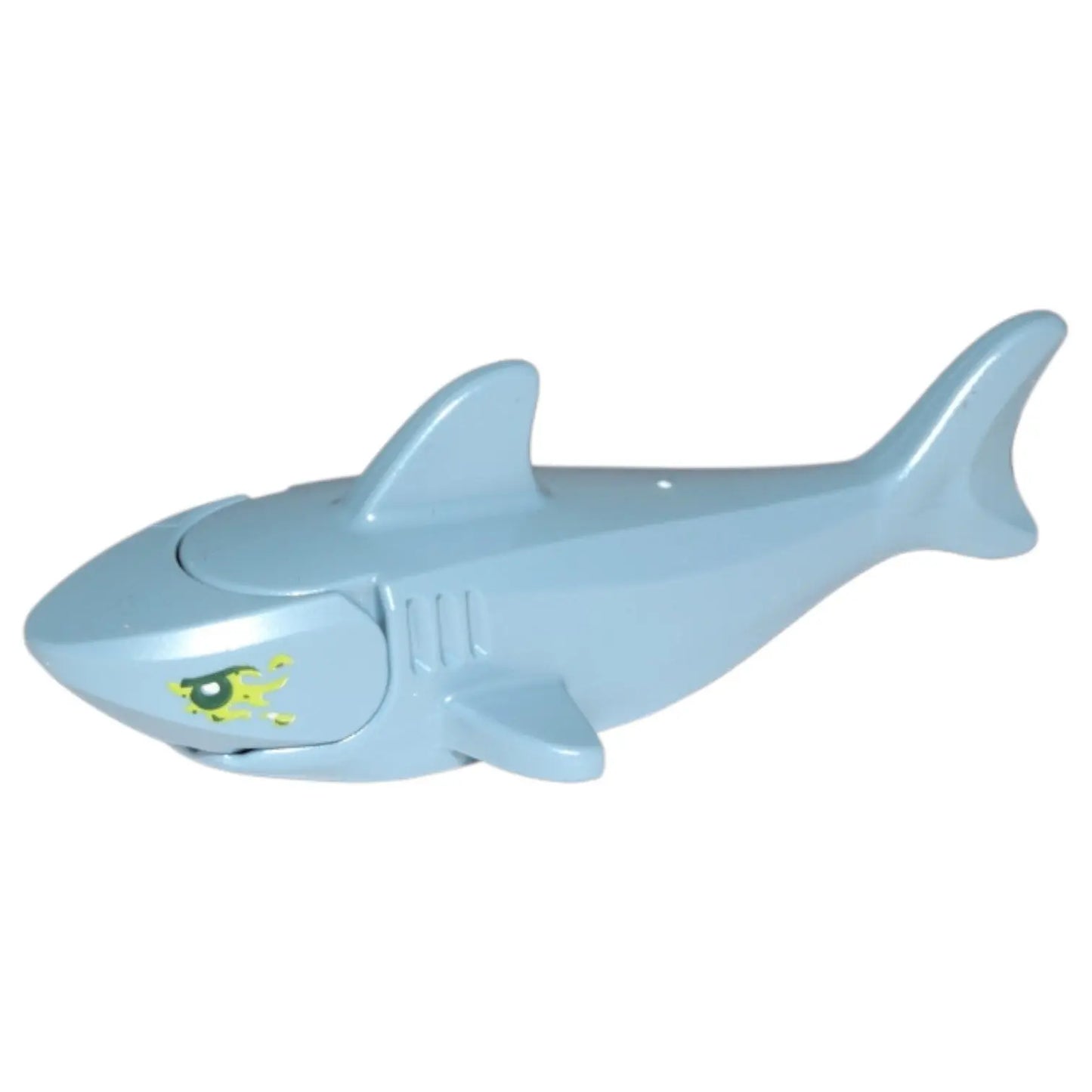 LEGO Zubehör Tiere Haifisch mit Limetten Geischt - Sandblau Spiele Pirat