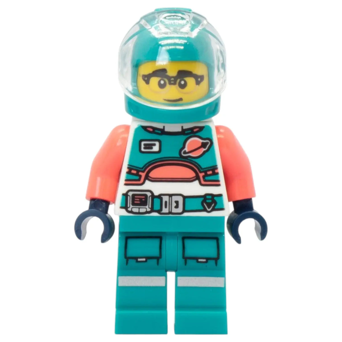 LEGO Space Minifigur Astronaut Männlich - edu031