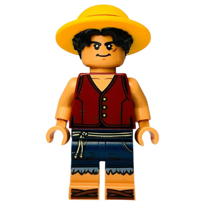 LEGO One Piece Minifigur Monkey D. Luffy - op016 Spiele Pirat