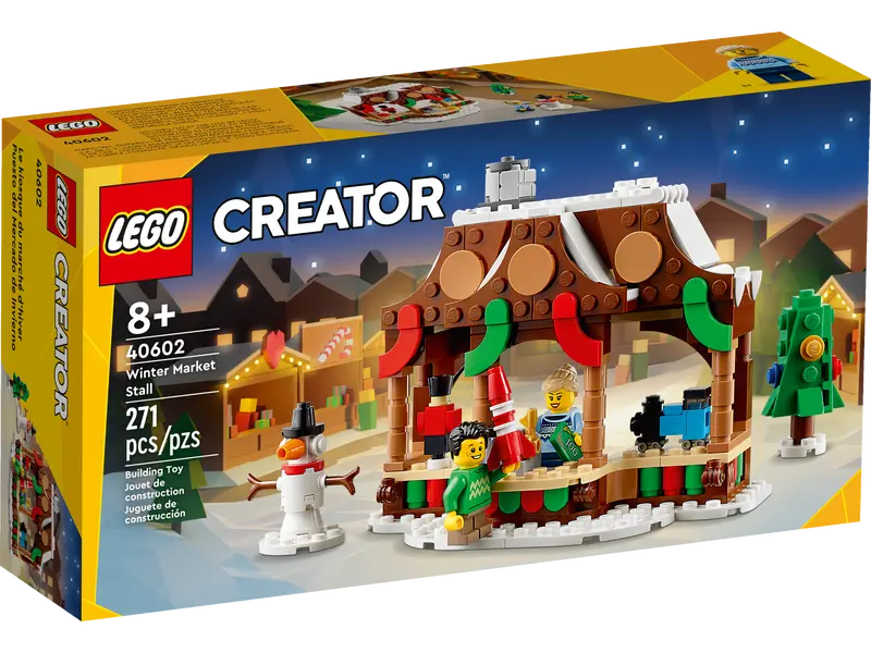 LEGO® Creator Weihnachtsmarktstand - 40602