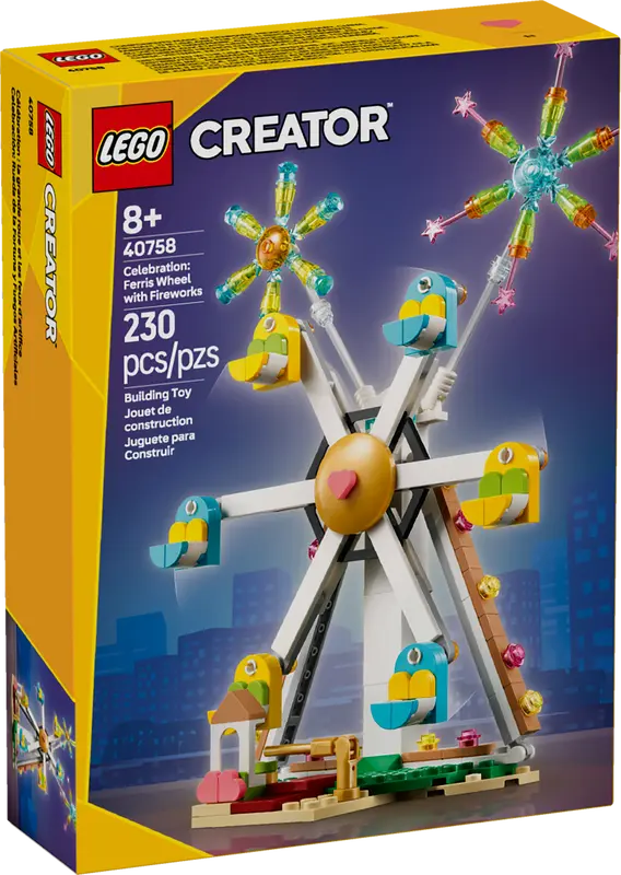 LEGO® Creator Grosse Feier: Riesenrad mit Feuerwerk - 40758