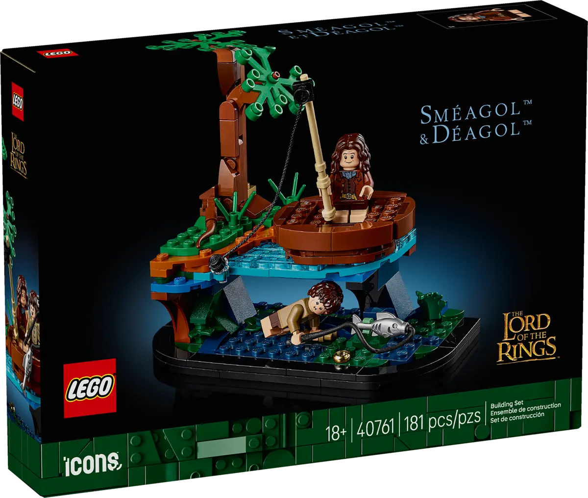 LEGO® Der Herr der Ringe Sméagol & Déagol - 40761