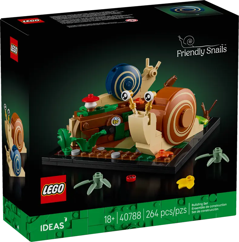 LEGO® Ideas Niedliche Schnecken - 40788