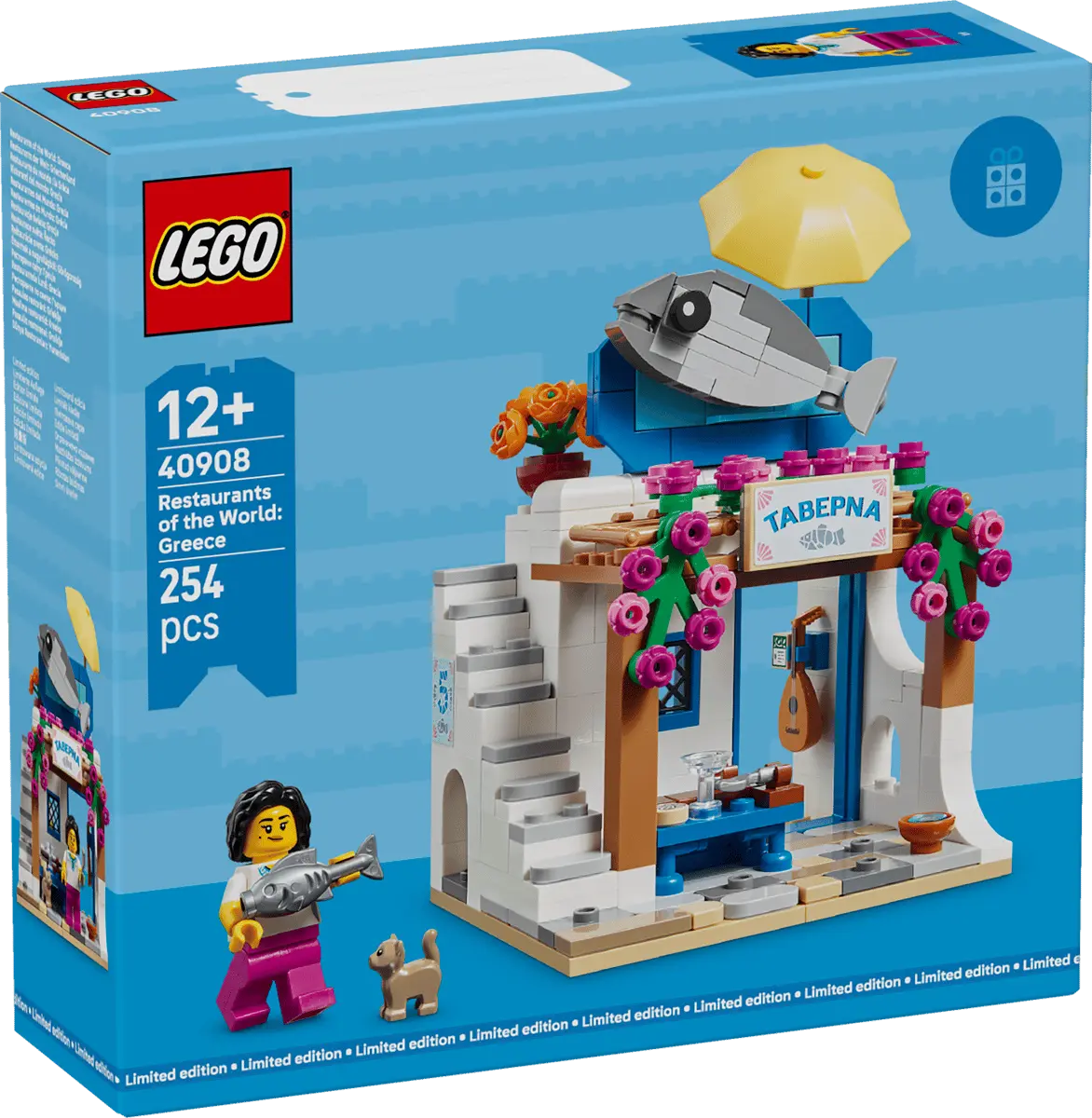 LEGO Limited Set Restaurants der Welt: Griechenland - 40908 Spiele Pirat