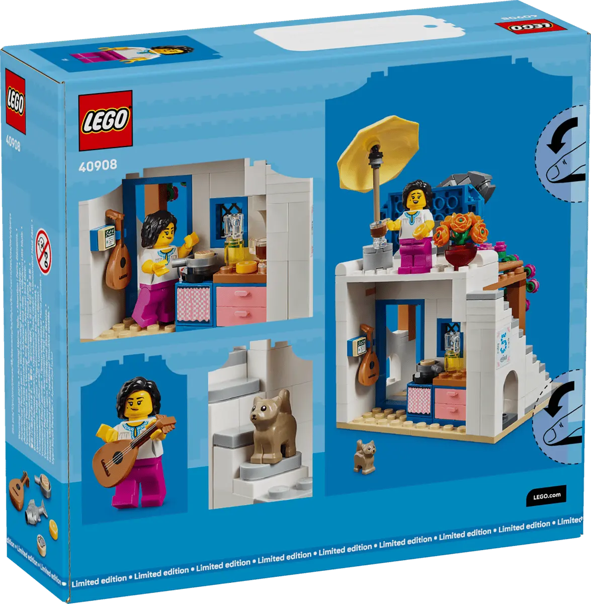 LEGO Limited Set Restaurants der Welt: Griechenland - 40908 Spiele Pirat