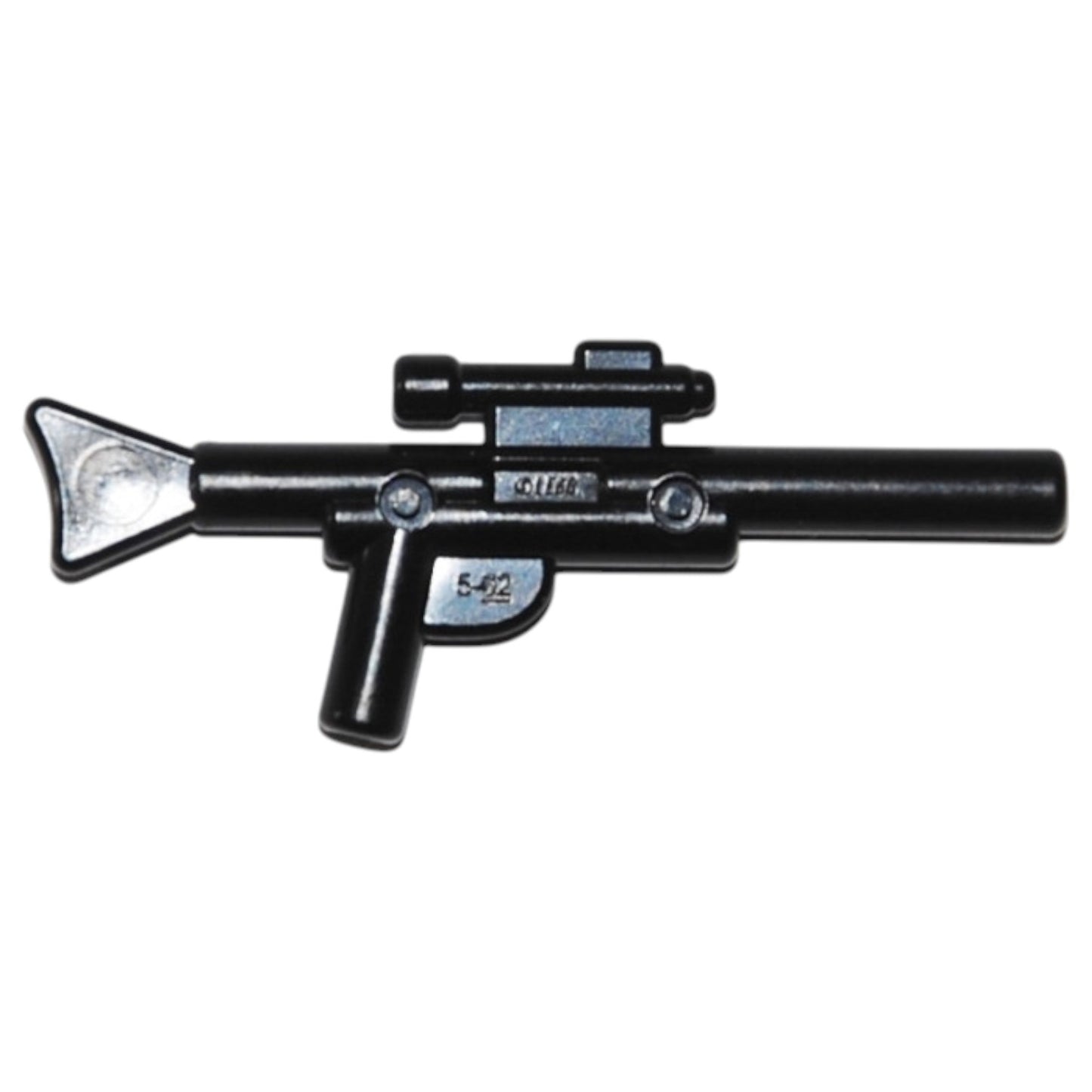 LEGO® Zubehör Schusswaffe Gun Blaster Lang 5 Stk. - Schwarz - 57899