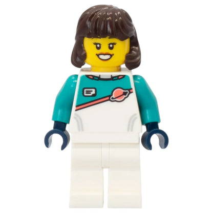 LEGO Space Minifigur Astronaut Weiblich - edu030
