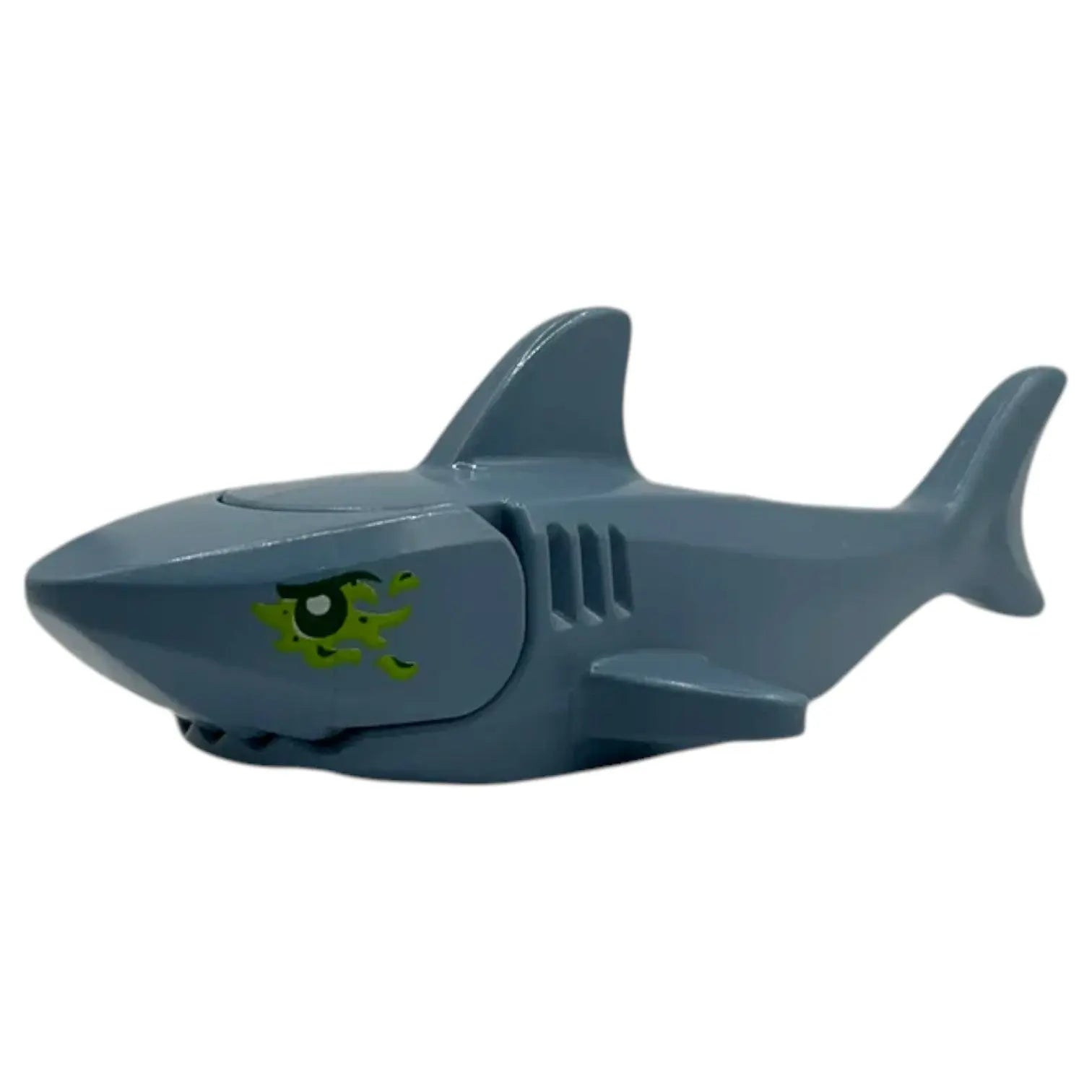 LEGO Zubehör Tiere Haifisch mit Limetten Geischt - Sandblau Spiele Pirat