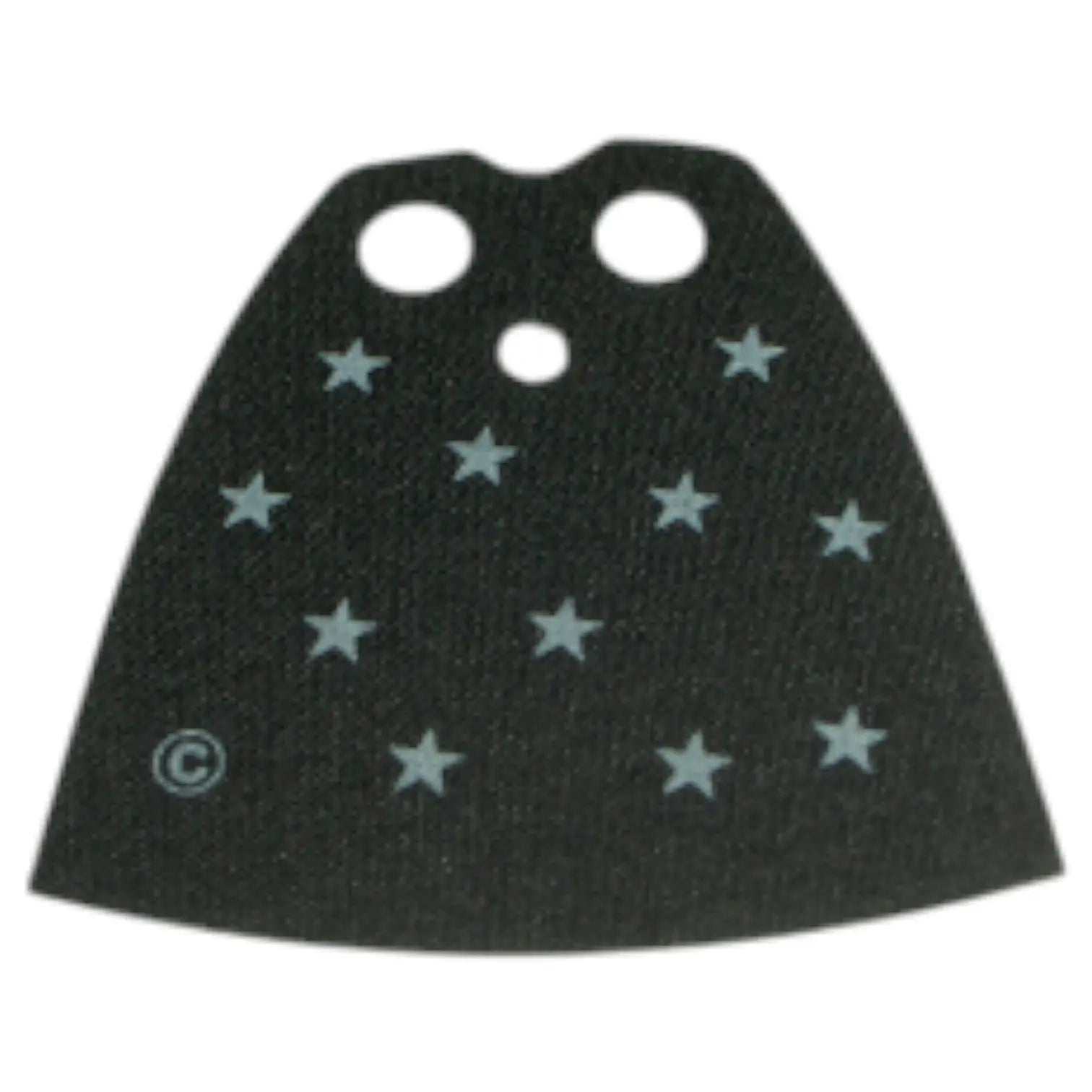 LEGO Zubehör Umhang Cape 4.0cm - Schwarz mit Sternen - 40226 Spiele Pirat