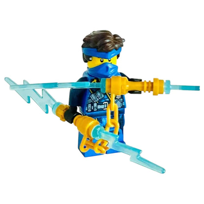 LEGO Ninjago Minifigur Jay mit Blitzwaffe - njo0692 Spiele Pirat