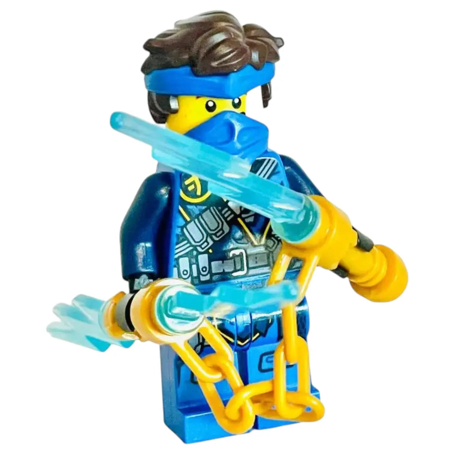 LEGO Ninjago Minifigur Jay mit Blitzwaffe - njo0692 Spiele Pirat