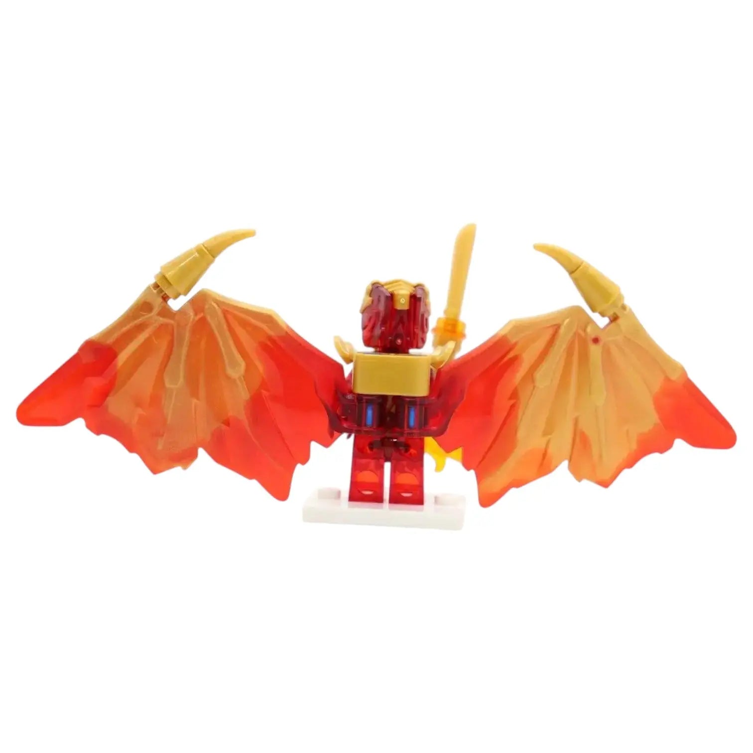 LEGO Ninjago Minifigur Kai Golden Drachenform mit Waffe - njo0757 Spiele Pirat