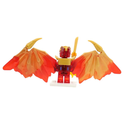 LEGO Ninjago Minifigur Kai Golden Drachenform mit Waffe - njo0757 Spiele Pirat