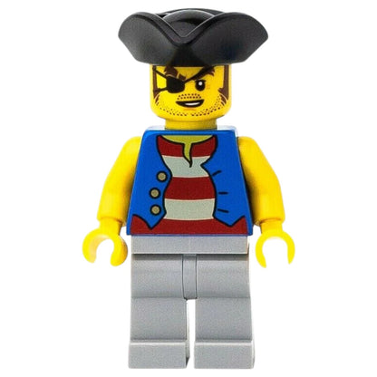 LEGO® Piraten Minifigur Piraten Quartermaster Riggings - idea066
