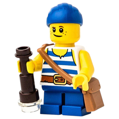 LEGO® Piraten Minifigur Piraten Jack 'Dark Shark' Doubloons - idea071