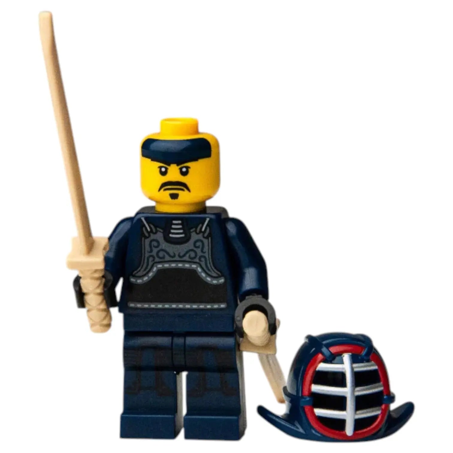 LEGO Minifigur Serie 15 Kendo Fighter - col239 Spiele Pirat