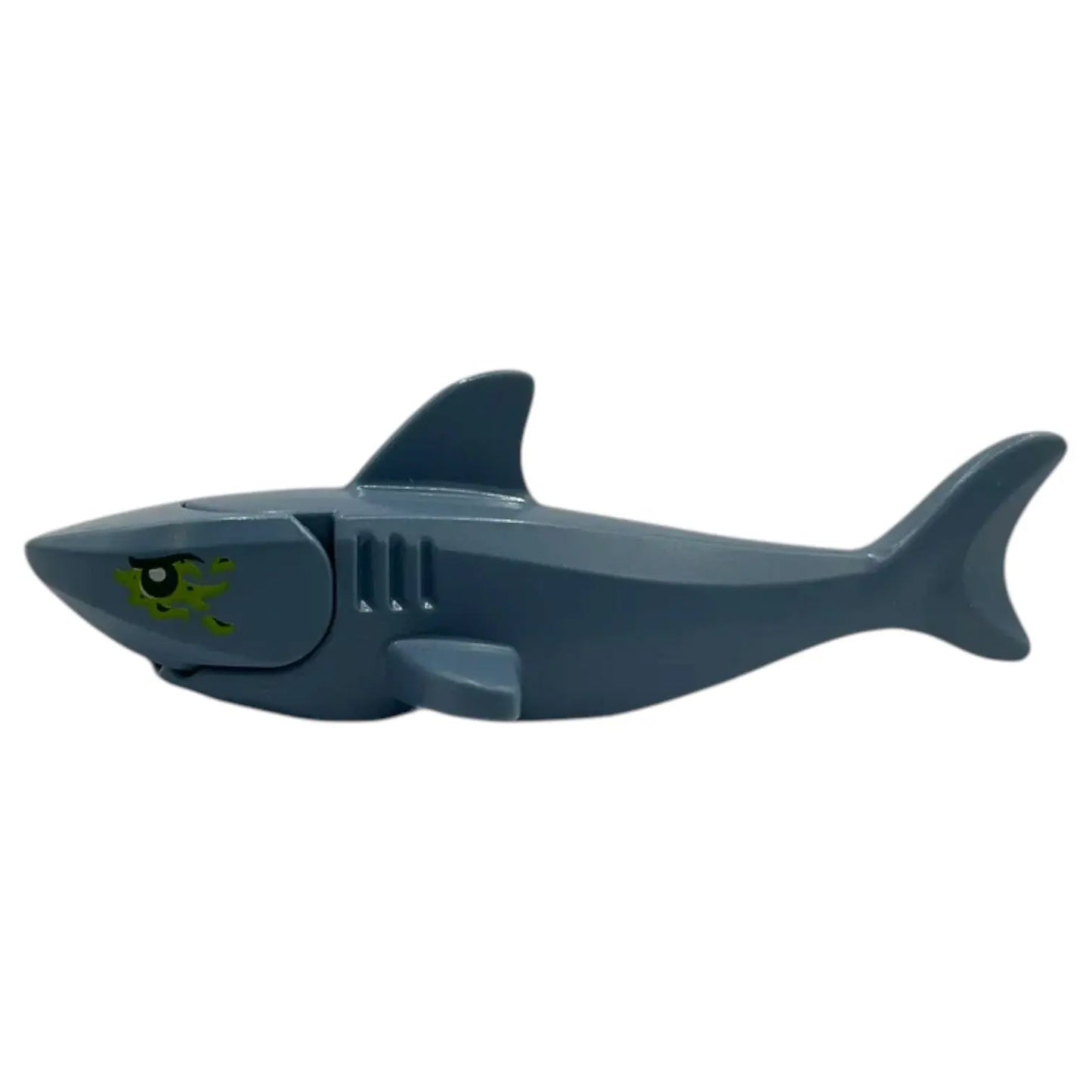 LEGO Zubehör Tiere Haifisch mit Limetten Geischt - Sandblau Spiele Pirat