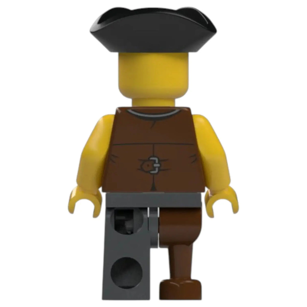 LEGO Piraten Minifigur Eigenkreation Käpt’n Silas Weissbart