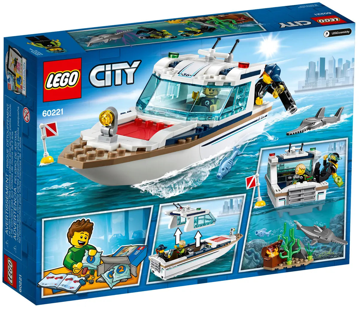 LEGO® City Tauchyacht - 60221