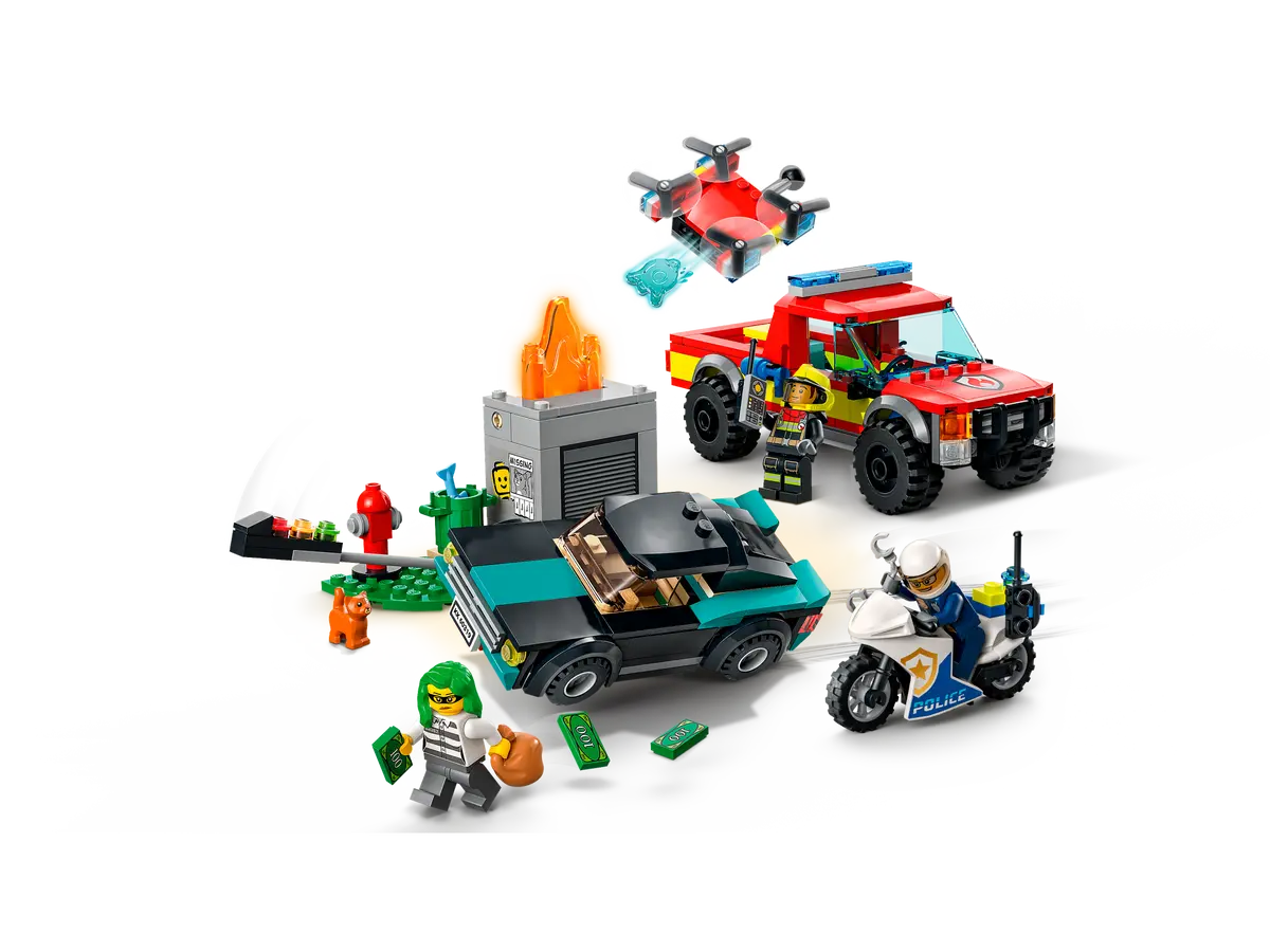 LEGO® City Löscheinsatz und Verfolgungsjagd - 60319