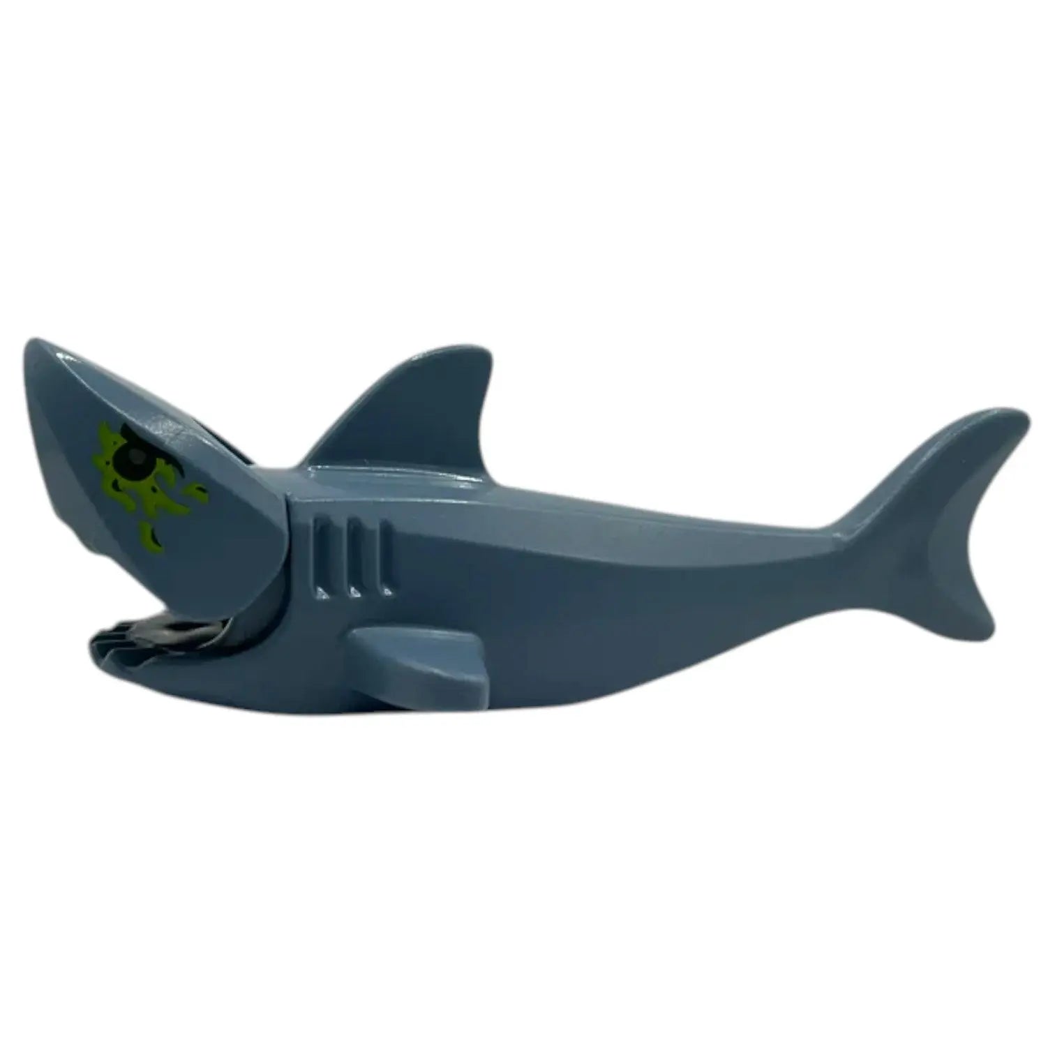 LEGO Zubehör Tiere Haifisch mit Limetten Geischt - Sandblau Spiele Pirat