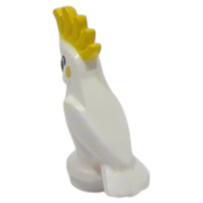 LEGO Zubehör Tiere Vogel Kakadu Weiss mit gelber Haube Spiele Pirat