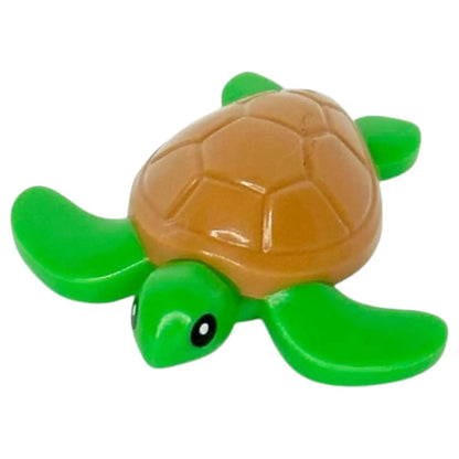 LEGO Zubehör Tiere Schildkrötenbaby - Grün Braun Spiele Pirat