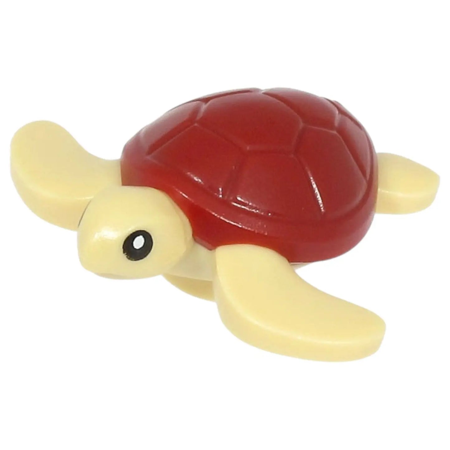 LEGO Zubehör Tiere  Schildkrötenbaby - Beige Dunkelrot Spiele Pirat