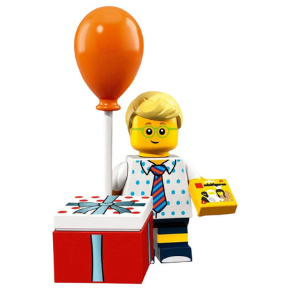 LEGO Minifigur Serie 18 Birthday Party Boy - col327 Spiele Pirat