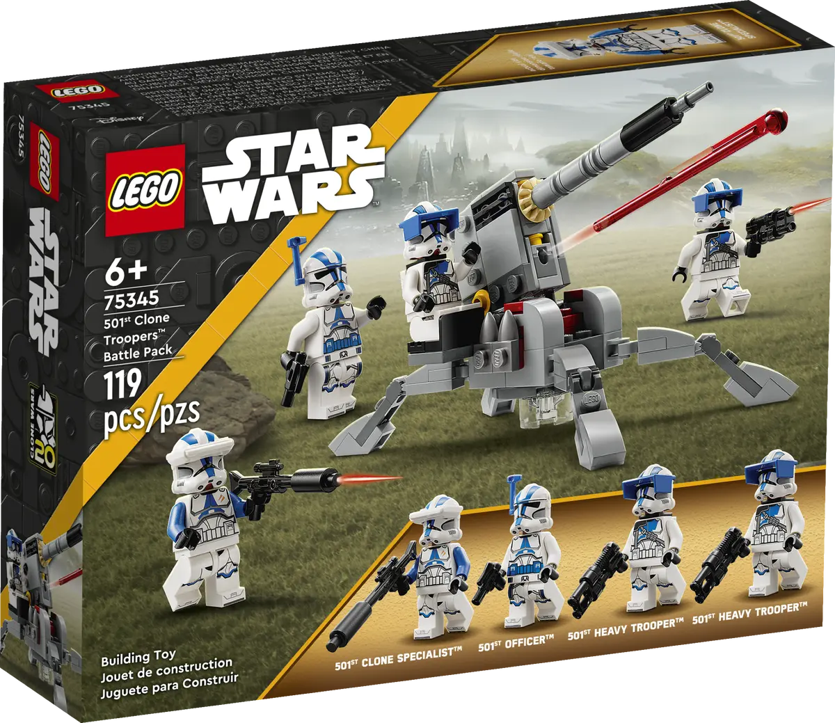 LEGO® Star Wars 501st Clone Troopers™ Battle Pack - 75345