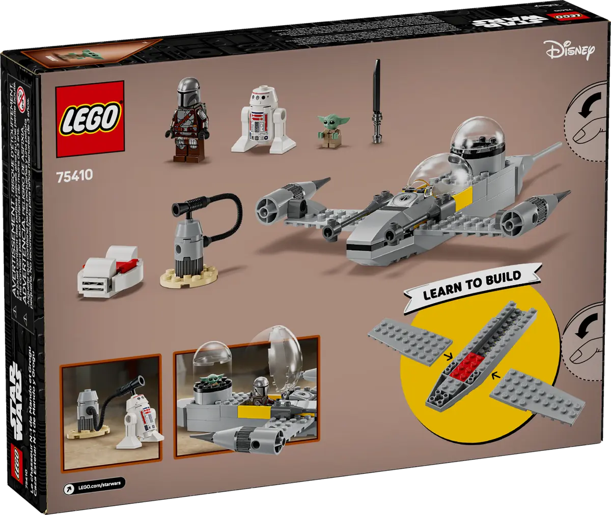 LEGO® Star Wars Mandos und Grogus N-1 Starfighter - 75410