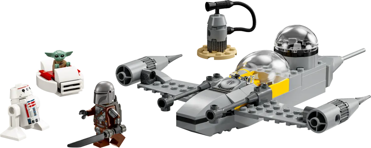 LEGO® Star Wars Mandos und Grogus N-1 Starfighter - 75410