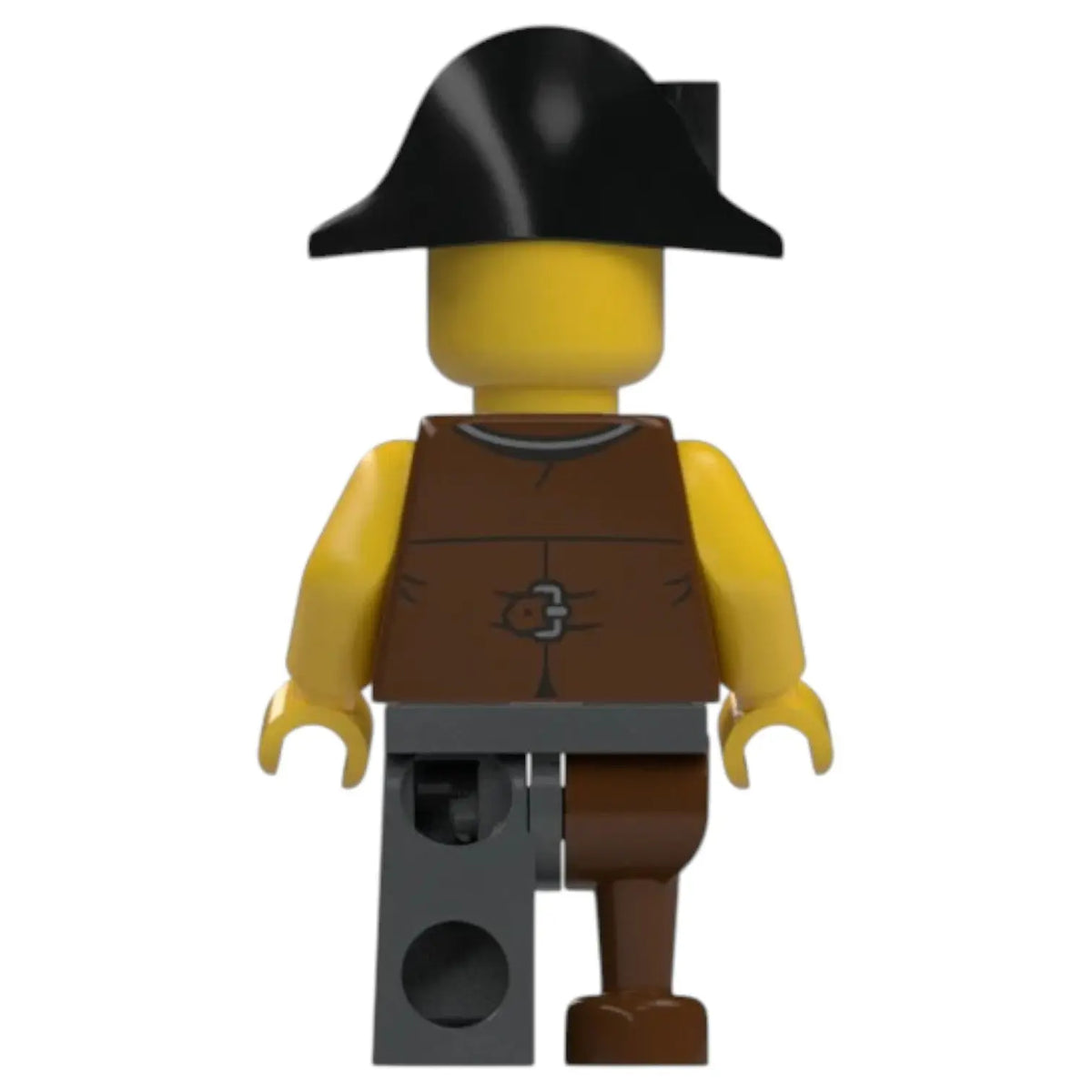 LEGO Piraten Minifigur Eigenkreation Käpt’n Rasmus Einauge