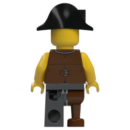 LEGO Piraten Minifigur Eigenkreation Käpt’n Rasmus Einauge