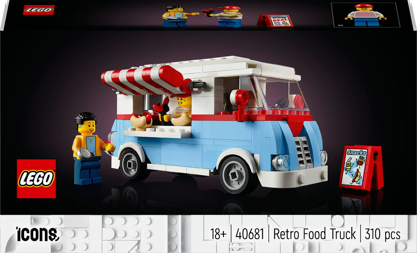 LEGO® Icons Retro Food Truck - 40681