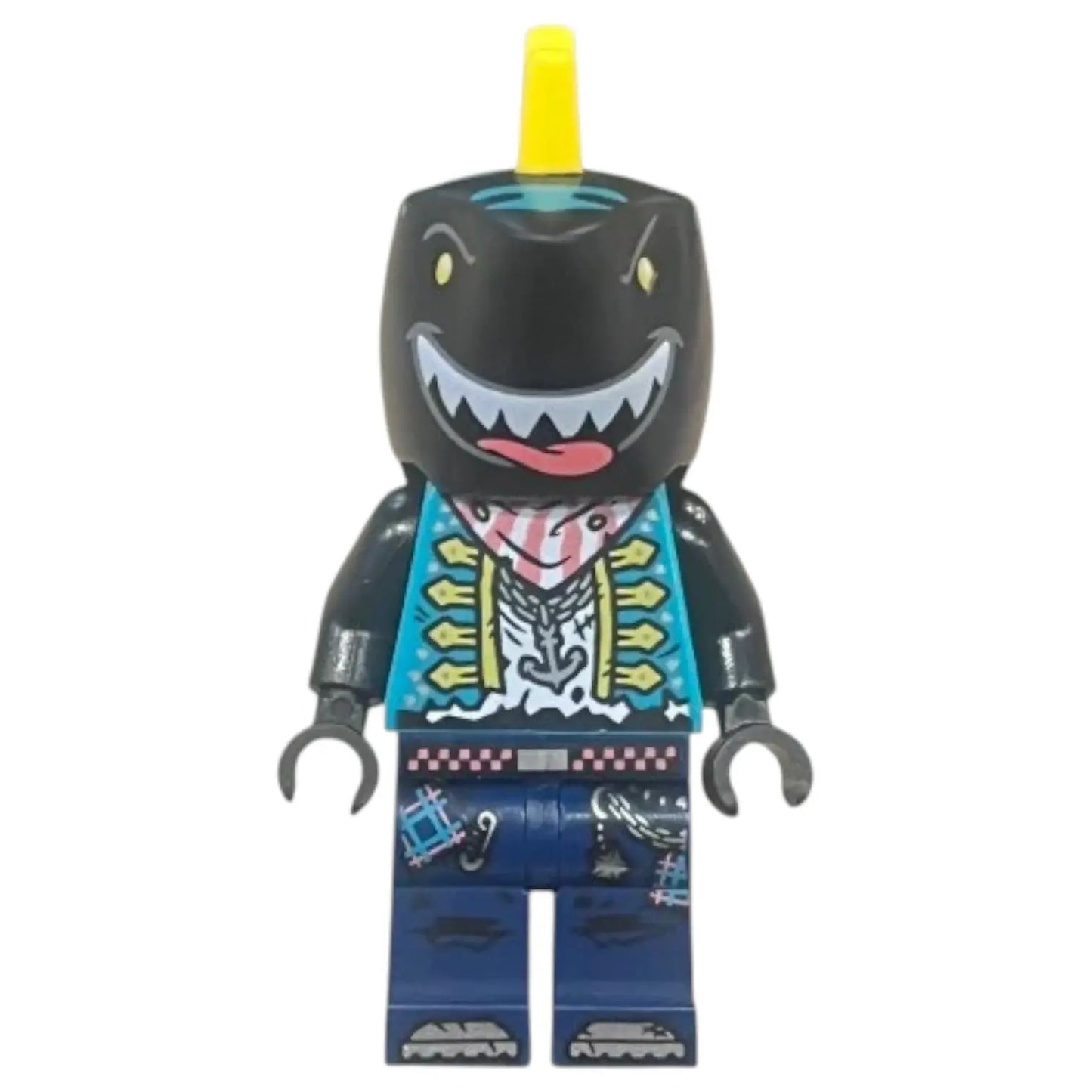 LEGO Vidiyo Minifigur Shark Guitarist - vid029 Spiele Pirat