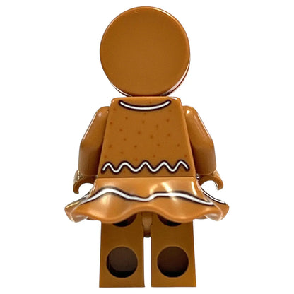 LEGO Minifigur Serie Weihnachten Lebkuchenfrau - hol168