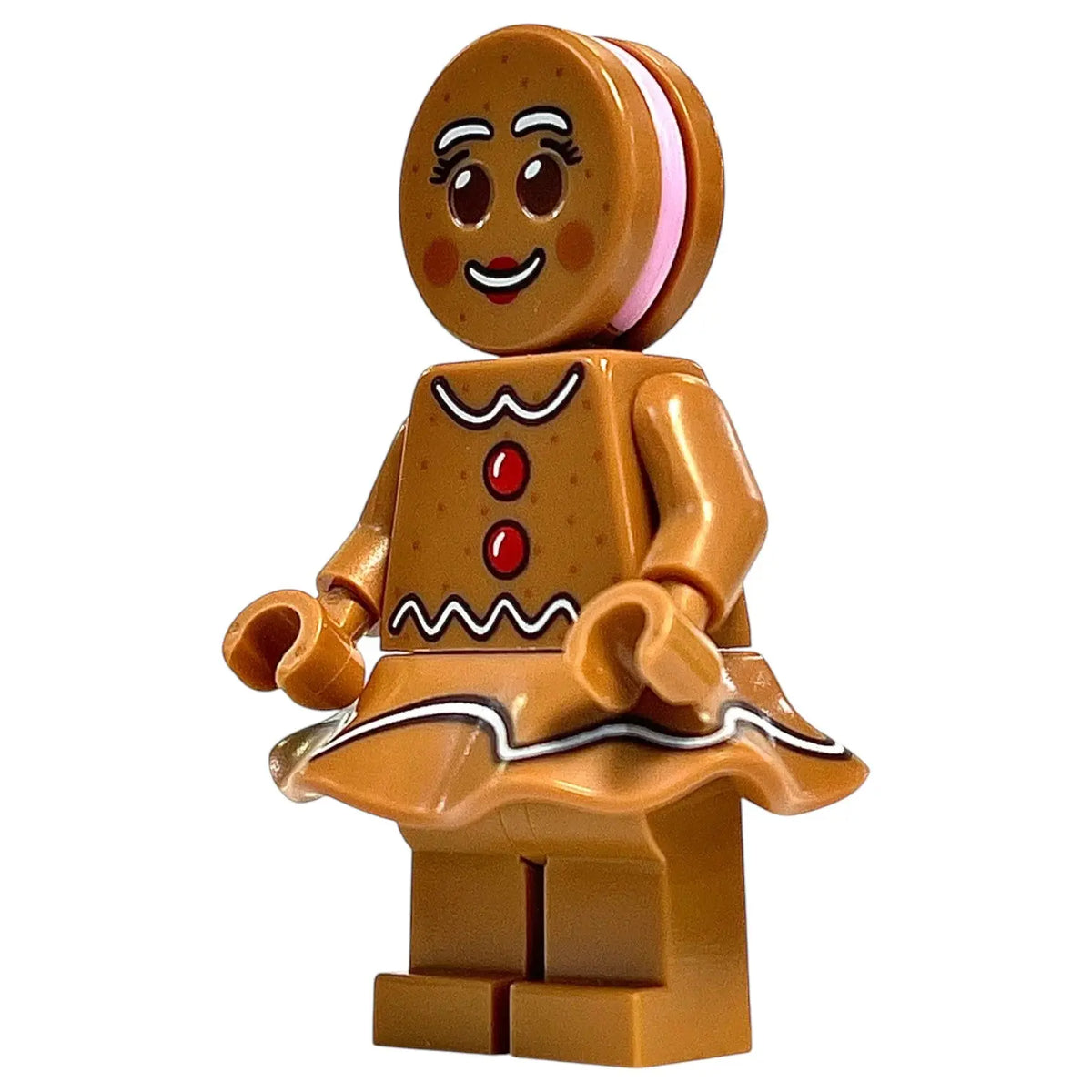 LEGO Minifigur Serie Weihnachten Lebkuchenfrau - hol168