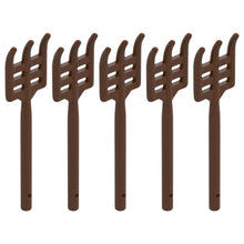 LEGO® Zubehör Waffe Mistgabel 5 Stk. - Braun - 95345