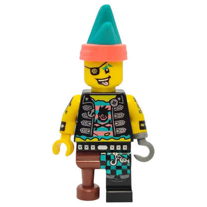 LEGO Vidiyo Minifigur Punk Pirate - vid016 Spiele Pirat