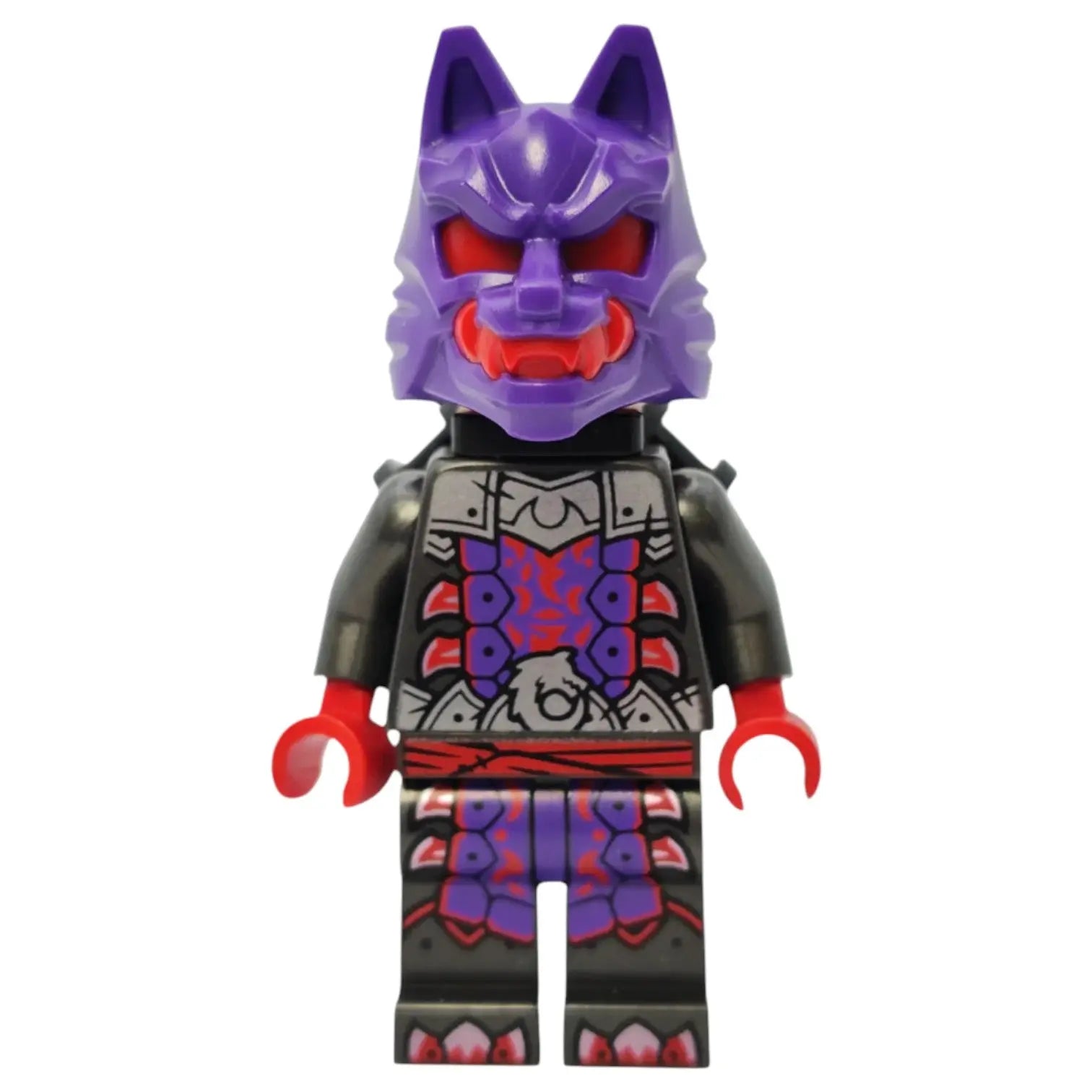 LEGO Ninjago Minifigur Wolf Mask Warrior - njo0903 Spiele Pirat