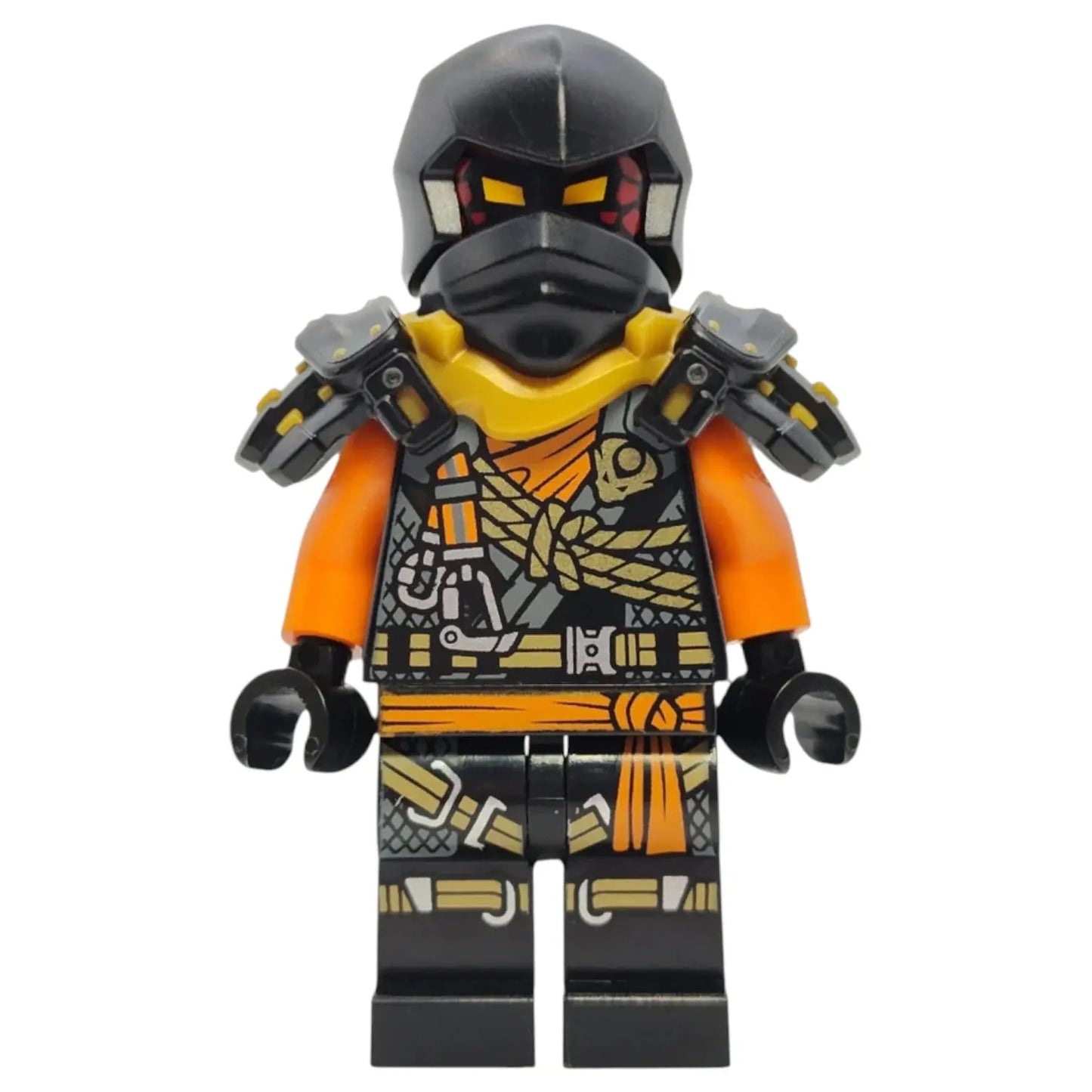 LEGO Ninjago Minifigur Cole mit Waffe - njo0888 Spiele Pirat