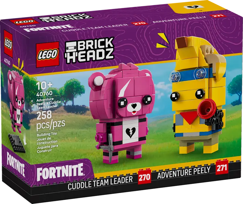 LEGO BrickHeadz Abenteuer-Schali und Kuschelbeauftragte - 40760