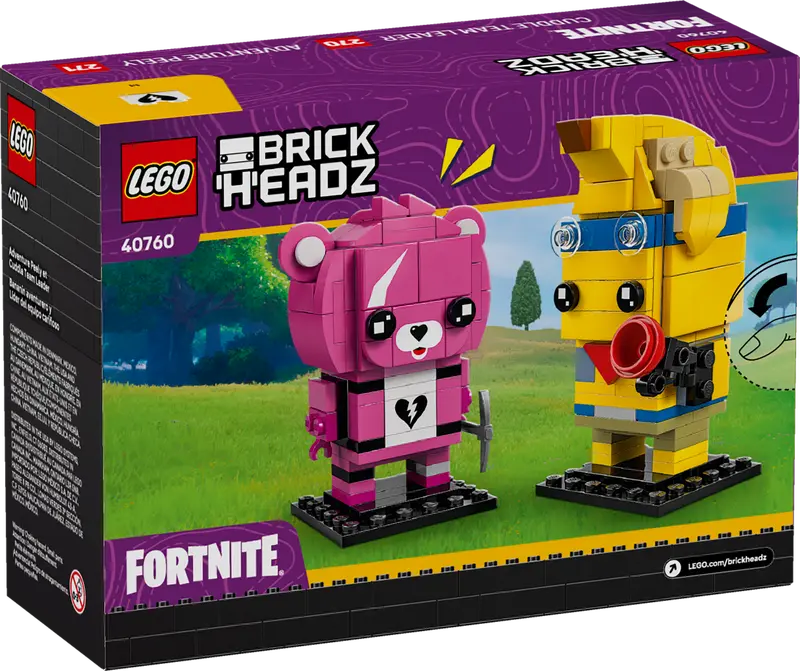 LEGO BrickHeadz Abenteuer-Schali und Kuschelbeauftragte - 40760