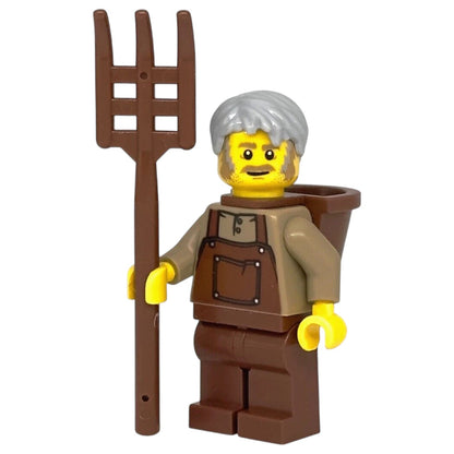 LEGO Castle Minifigur Bauer Männlich - adp015